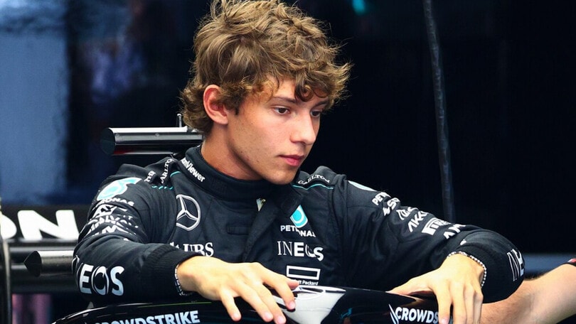 Kimi Antonelli ha scelto il numero per il suo debutto in F1