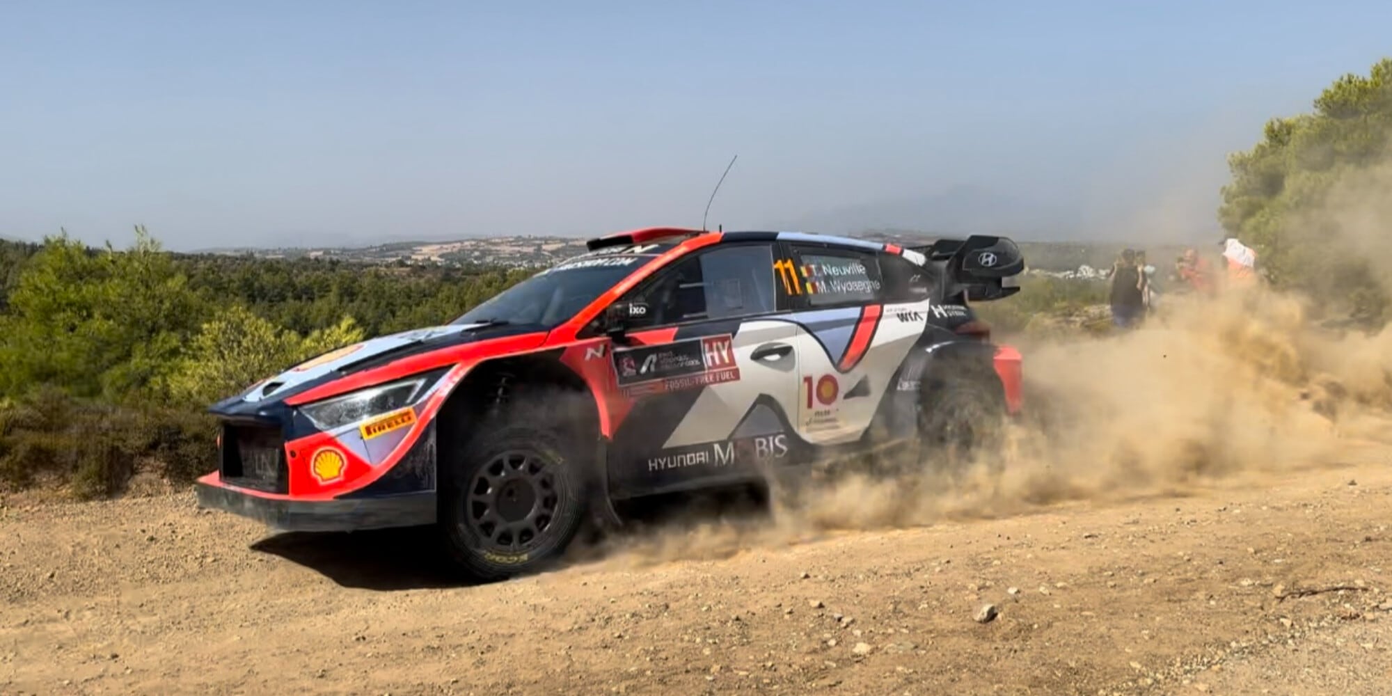 WRC Acropolis, a Neuville i primi 18 punti in Grecia