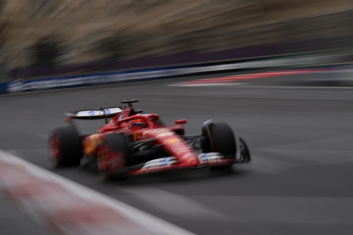 Leclerc: "Speriamo di ottenere la prima vittoria a Baku"