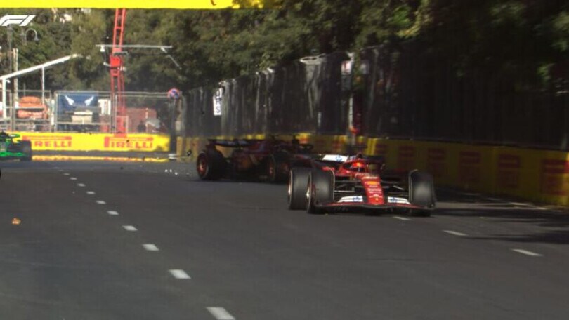 Incidente Perez, il papà ha un malore durante il GP di Baku