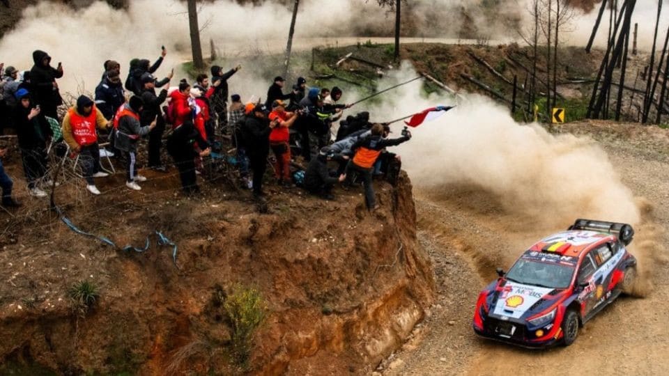 WRC, Rally del Cile al via
