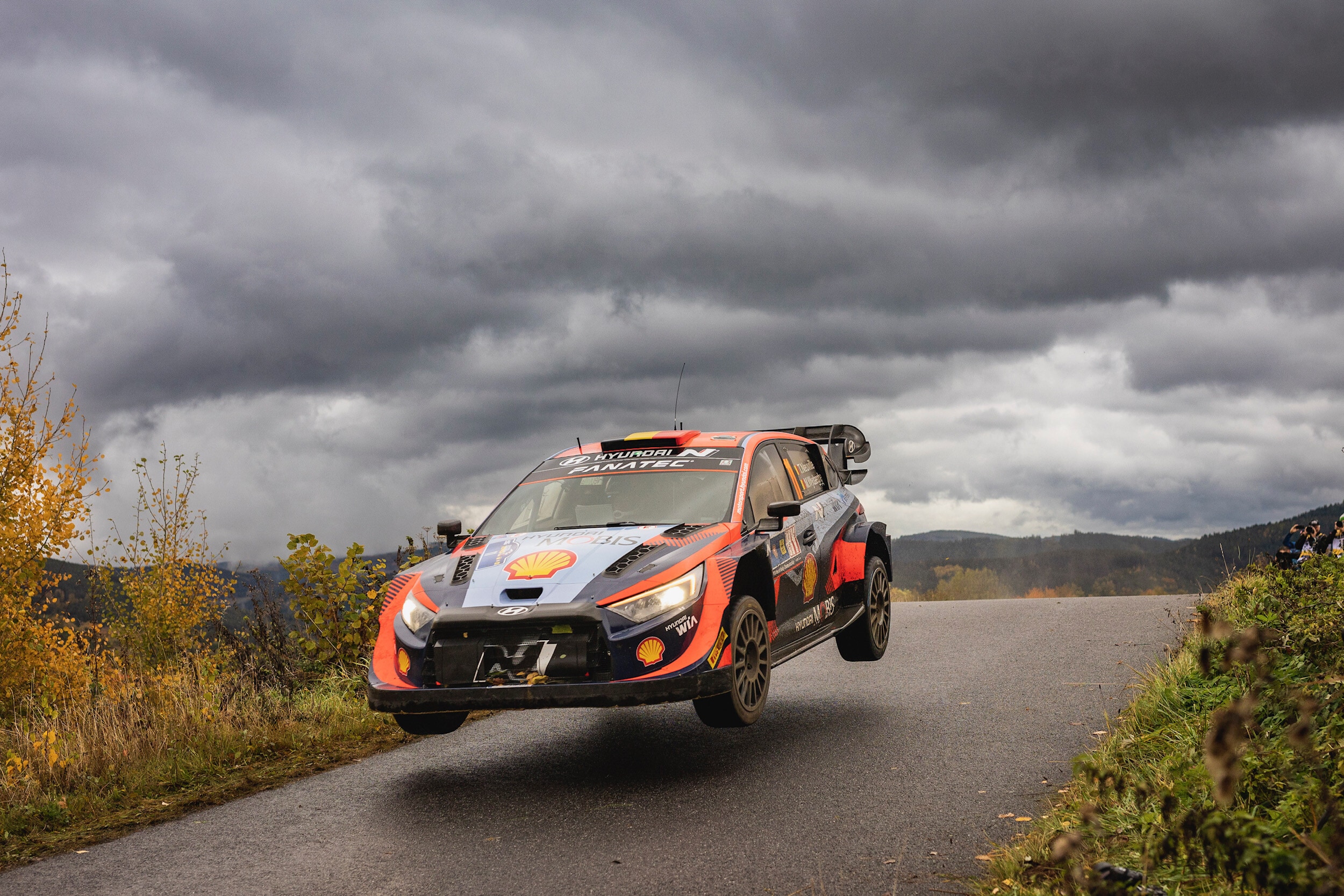 WRC, Central european rally al via