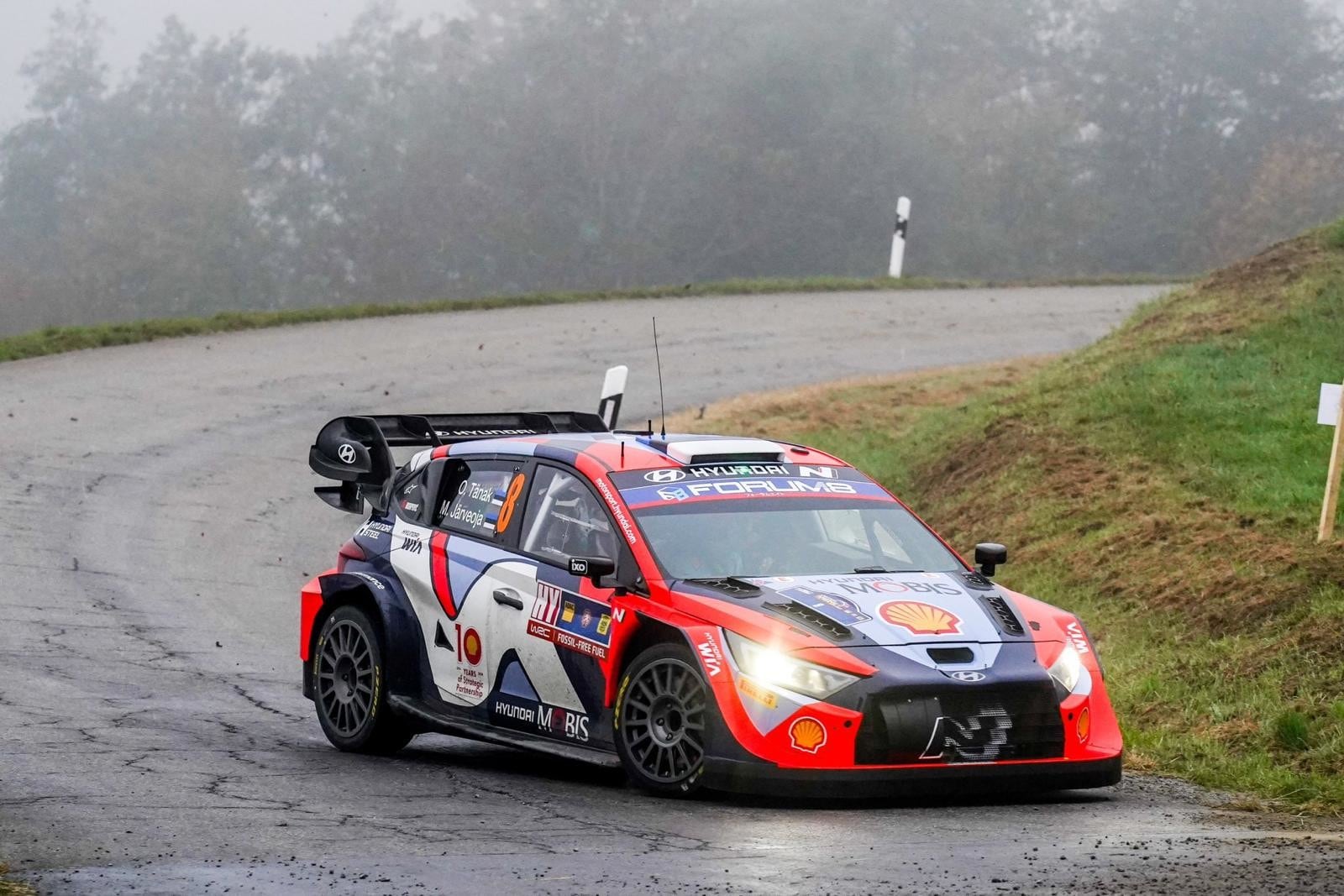 WRC, Tanak vince il Central European Rally