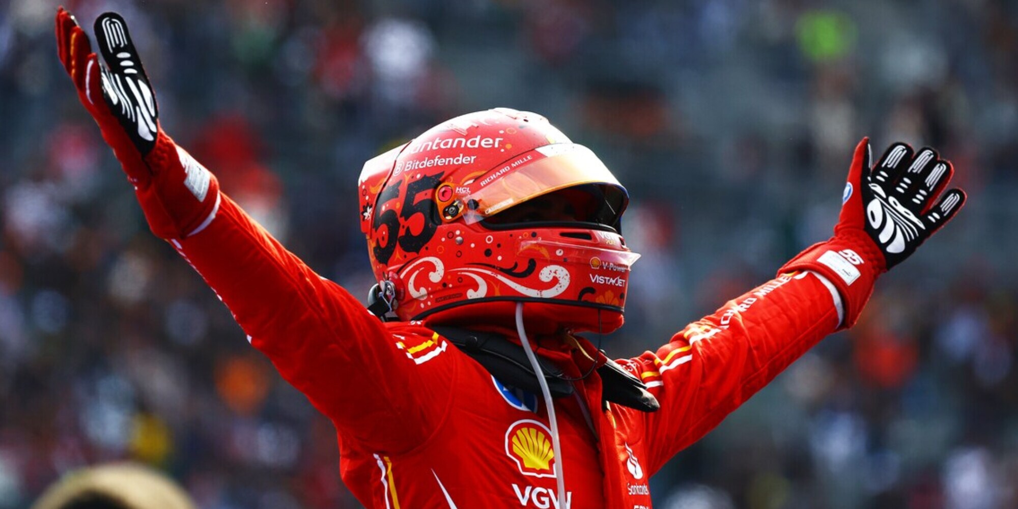 Sainz è il nuovo Re del Messico: è ancora festa Ferrari! Leclerc 3° dietro Norris