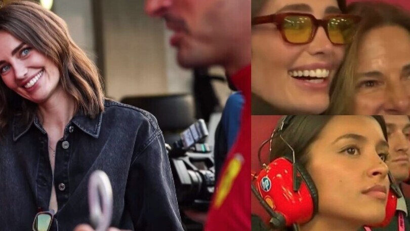 Rebecca piange di gioia e Alexandra è distrutta: la reazione delle fidanzate di Sainz e Leclerc nel Messico