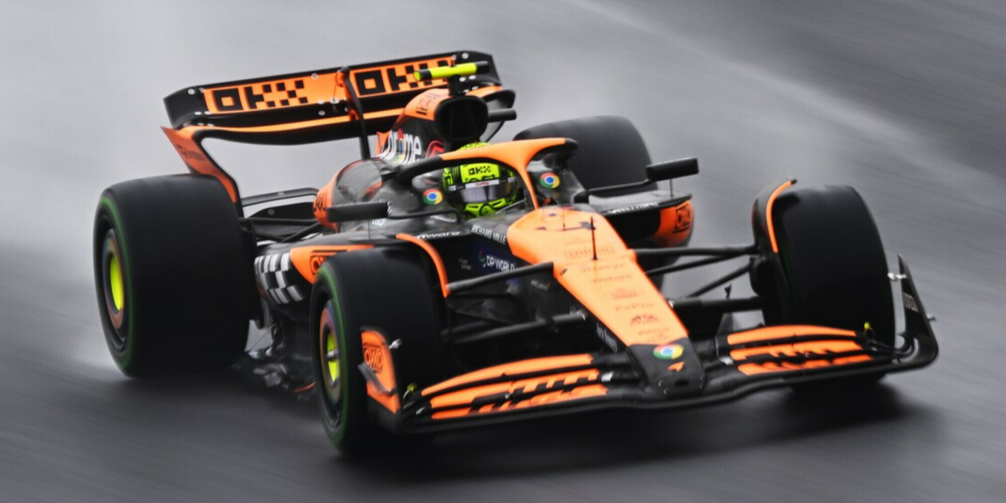 Norris in pole dopo una qualifica pazza, Leclerc 6°