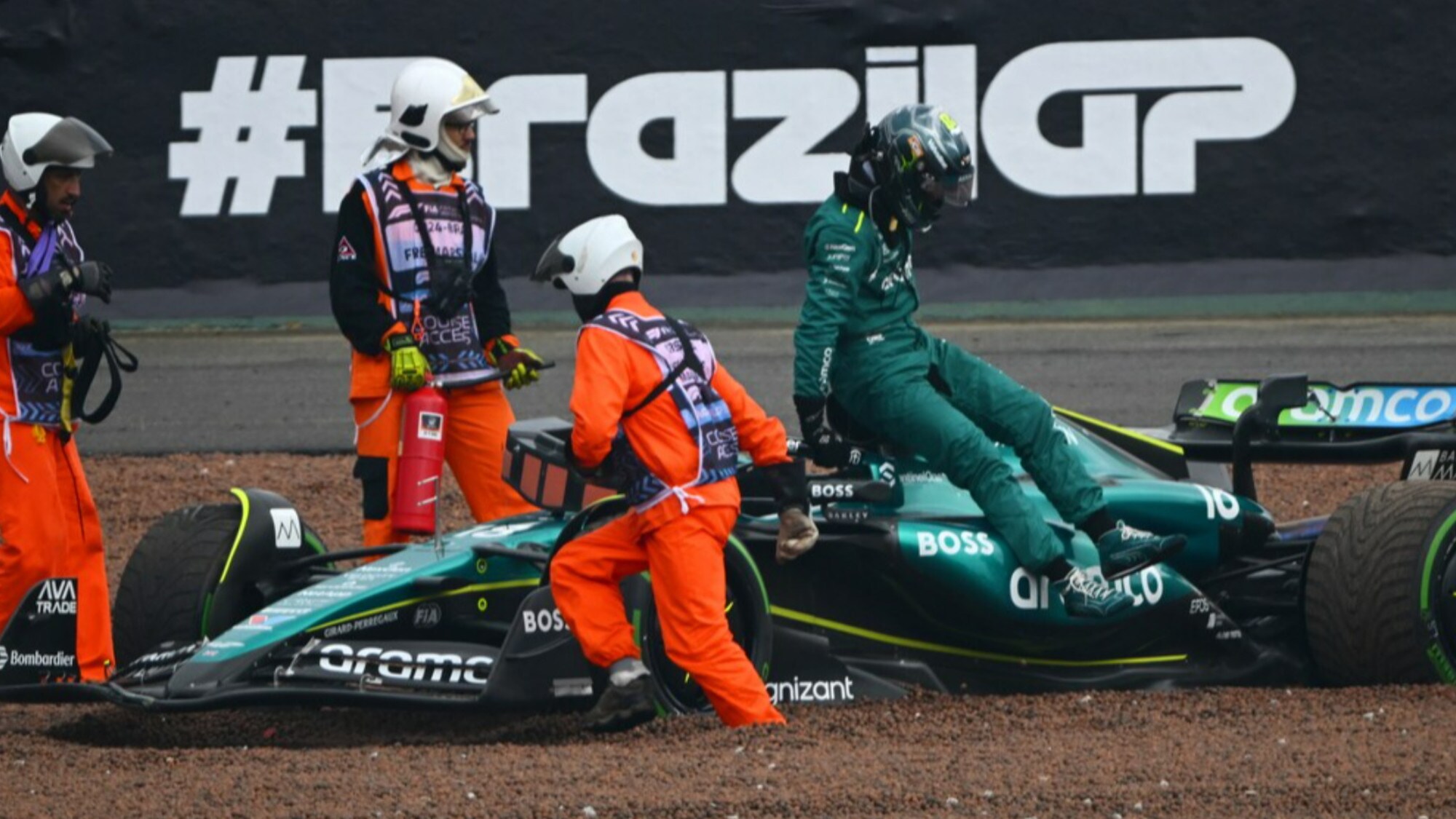 Che giornata ad Interlagos! Tutti gli incidenti di giornata