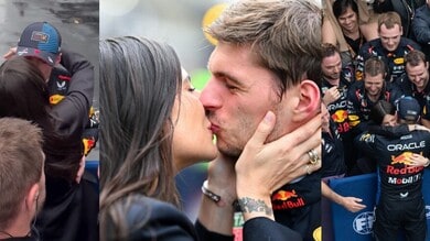 Verstappen infiamma la Formula 1: che baci con la sua Kelly