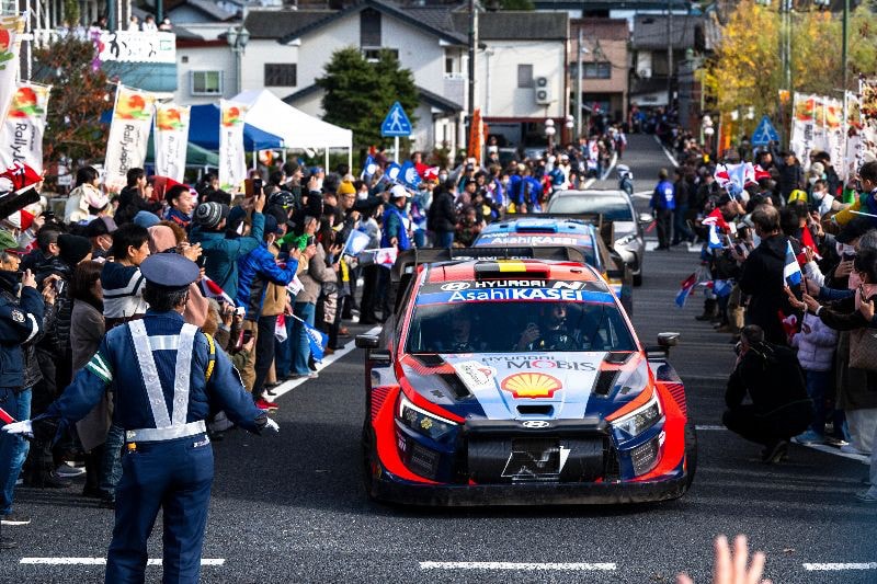 WRC, Rally del Giappone al via