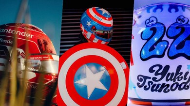 Capitan America gareggerà a Las Vegas: tutti i caschi speciali del weekend