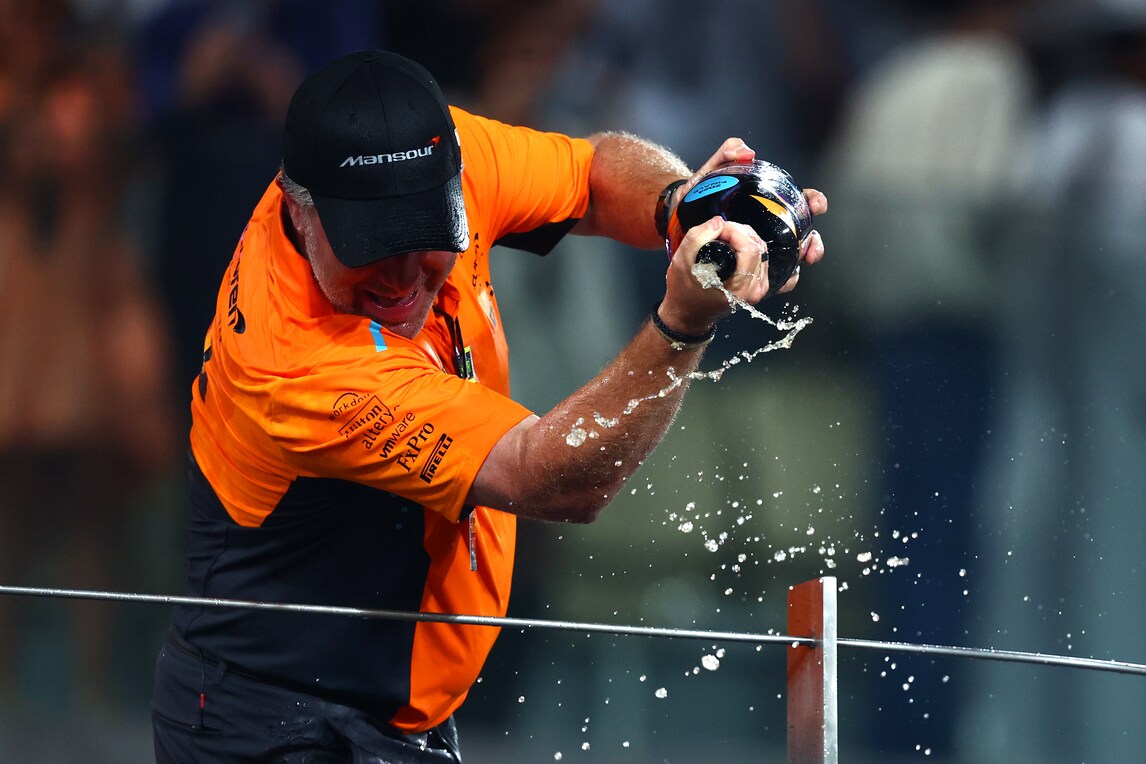 La McLaren vince il Mondiale Costruttori 2024: le foto della festa