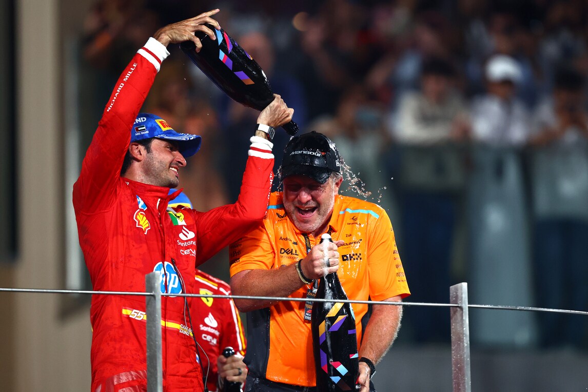 La McLaren vince il Mondiale Costruttori 2024: le foto della festa