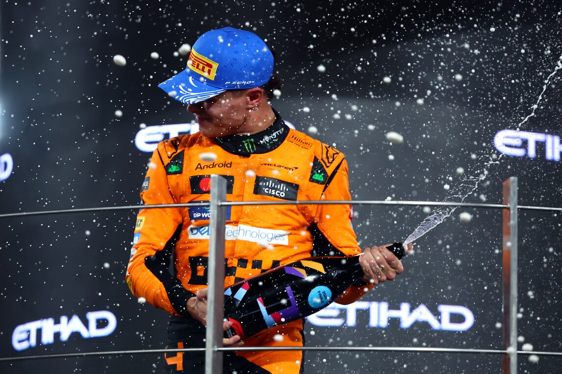 La McLaren vince il Mondiale Costruttori 2024: le foto della festa