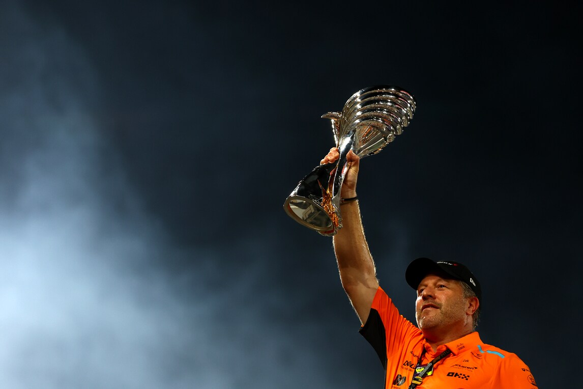 La McLaren vince il Mondiale Costruttori 2024: le foto della festa