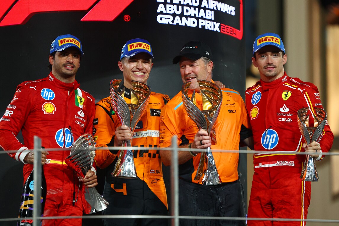 La McLaren vince il Mondiale Costruttori 2024: le foto della festa