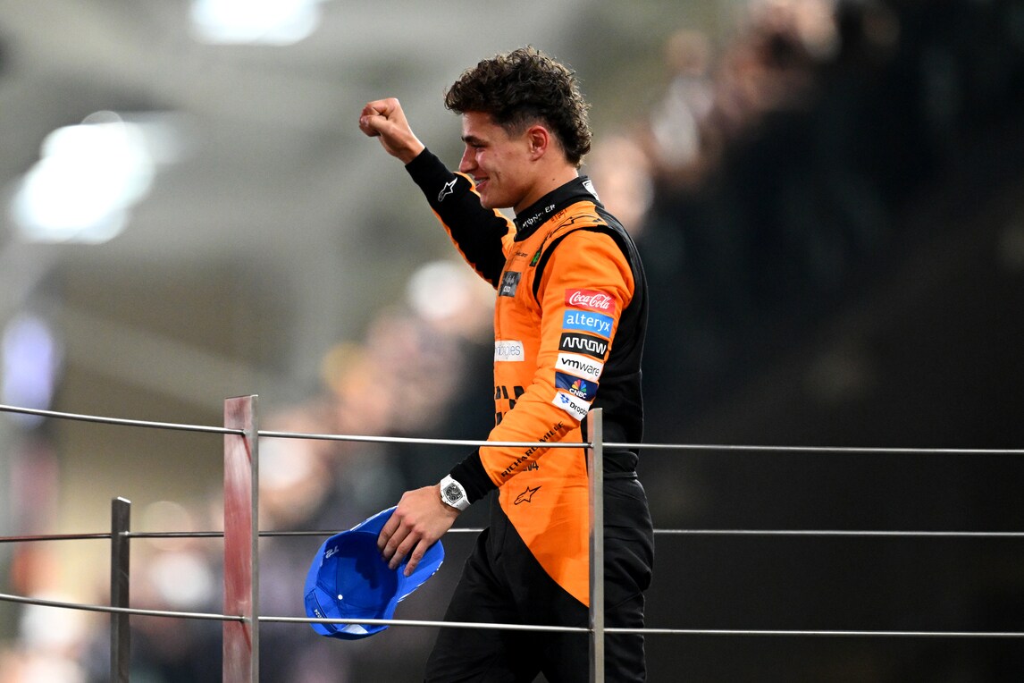 La McLaren vince il Mondiale Costruttori 2024: le foto della festa