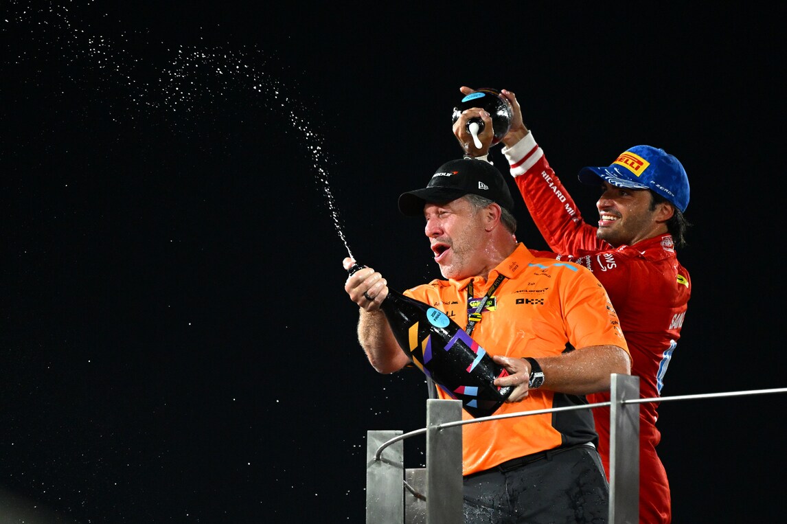 La McLaren vince il Mondiale Costruttori 2024: le foto della festa