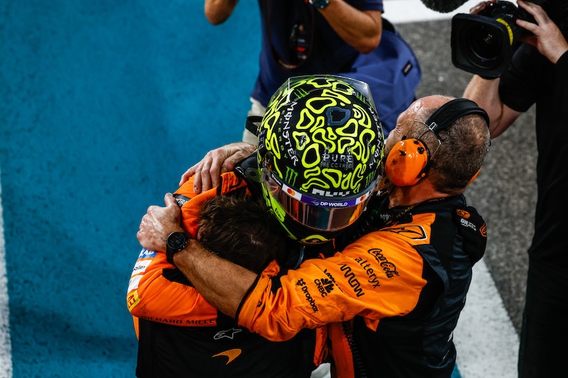 La McLaren vince il Mondiale Costruttori 2024: le foto della festa