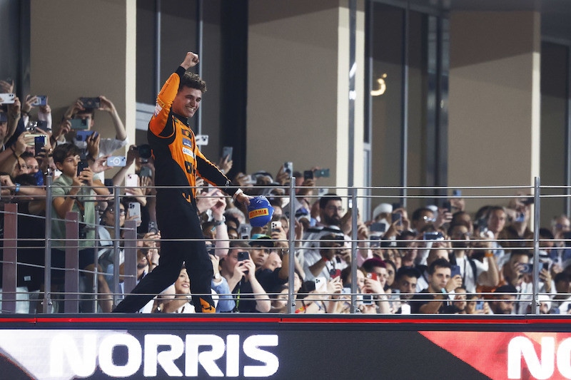 La McLaren vince il Mondiale Costruttori 2024: le foto della festa