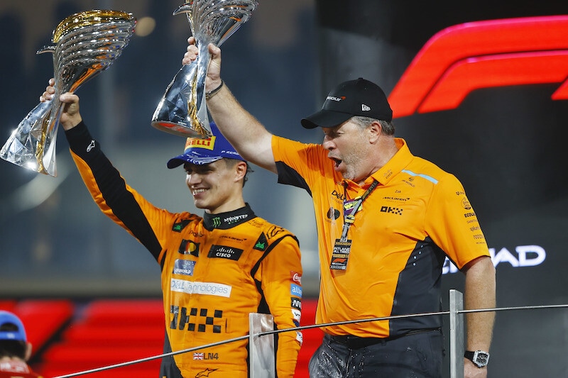 La McLaren vince il Mondiale Costruttori 2024: le foto della festa