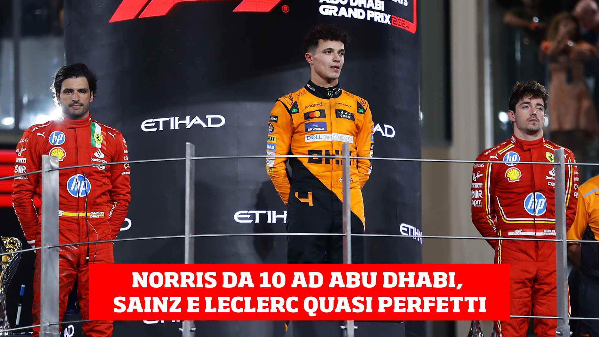 Dalla gioia McLaren alla tristezza Ferrari: tutti i voti del GP Abu Dhabi