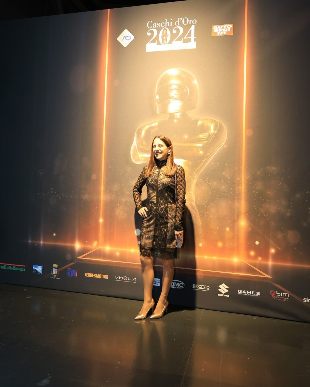 Caschi d'Oro 2024 e Volanti ACI, le bellezze della serata