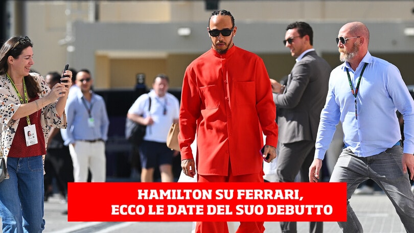 Quando debutterà Lewis Hamilton con la Ferrari?