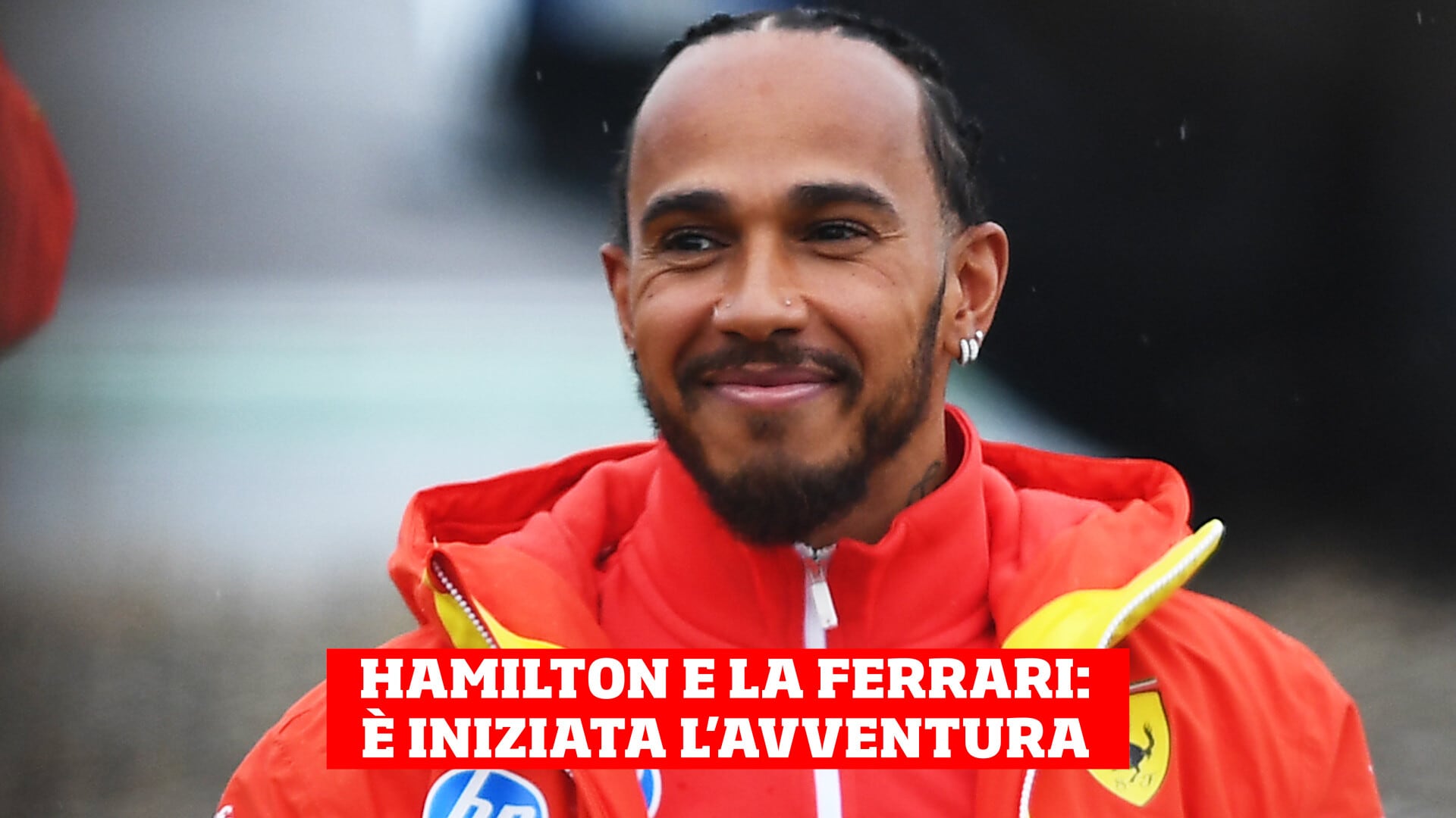 Hamilton e le prime parole da pilota Ferrari: cosa ha detto