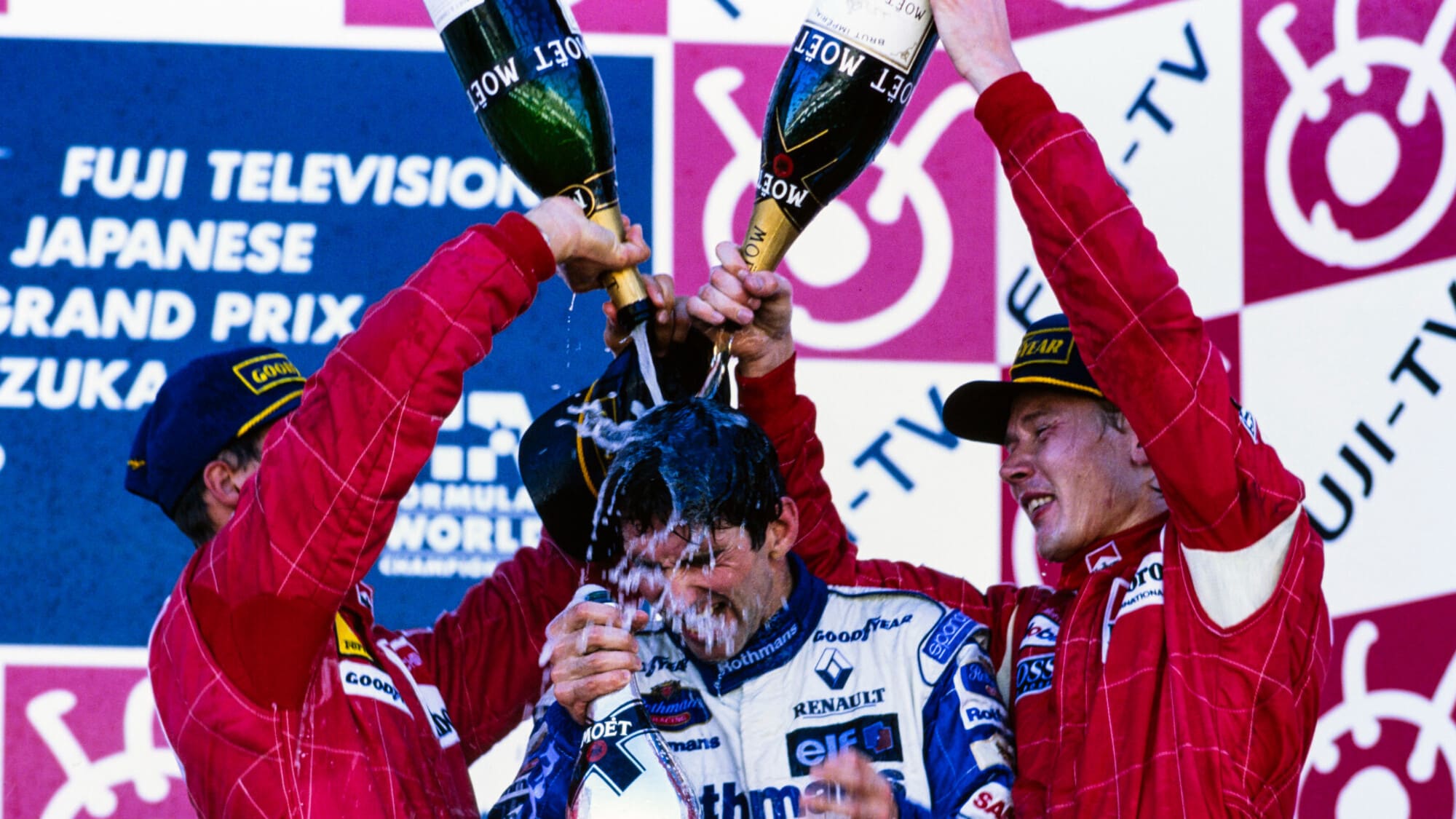 Ferrari Trento addio: la F1 torna a brindare con Moët & Chandon