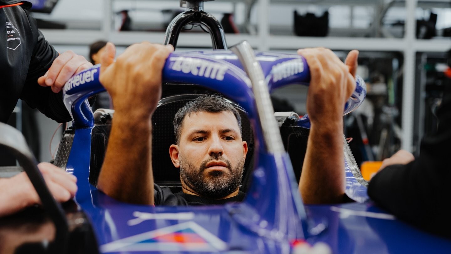 Aguero diventa un pilota Porsche di Formula E