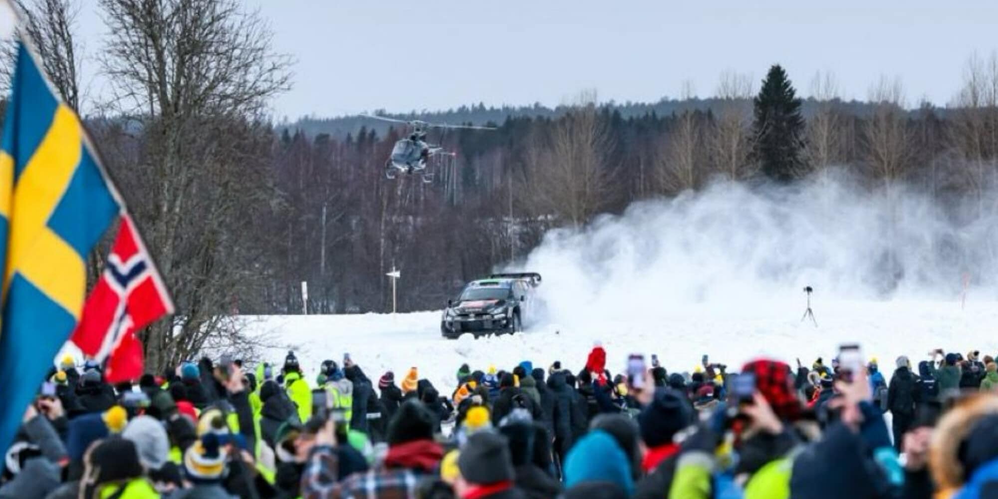 Evans leader in Svezia dopo la prima tappa