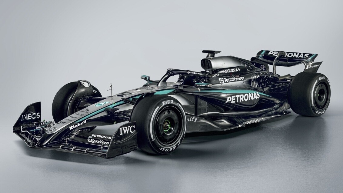 Mercedes W16 si presenta e stupisce con diverse soluzioni