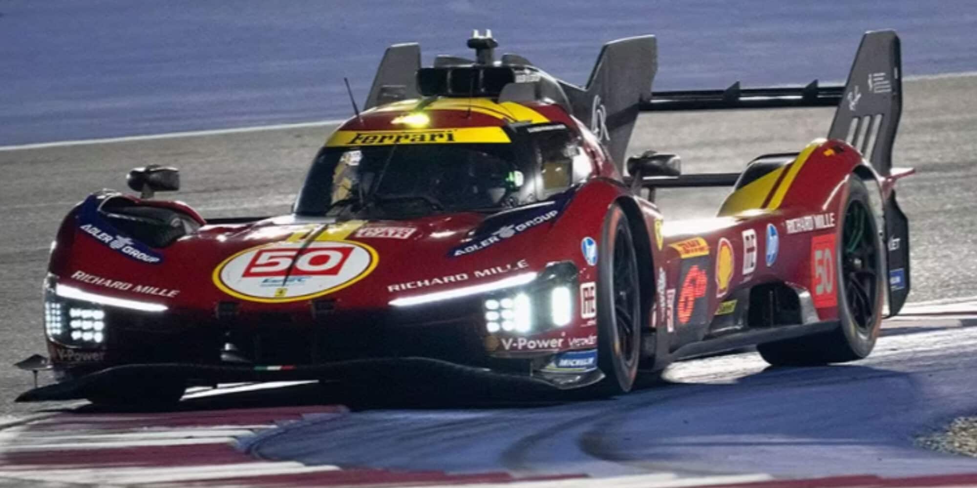 WEC, Ferrari show in Qatar: Giovinazzi si prende la hyperpole