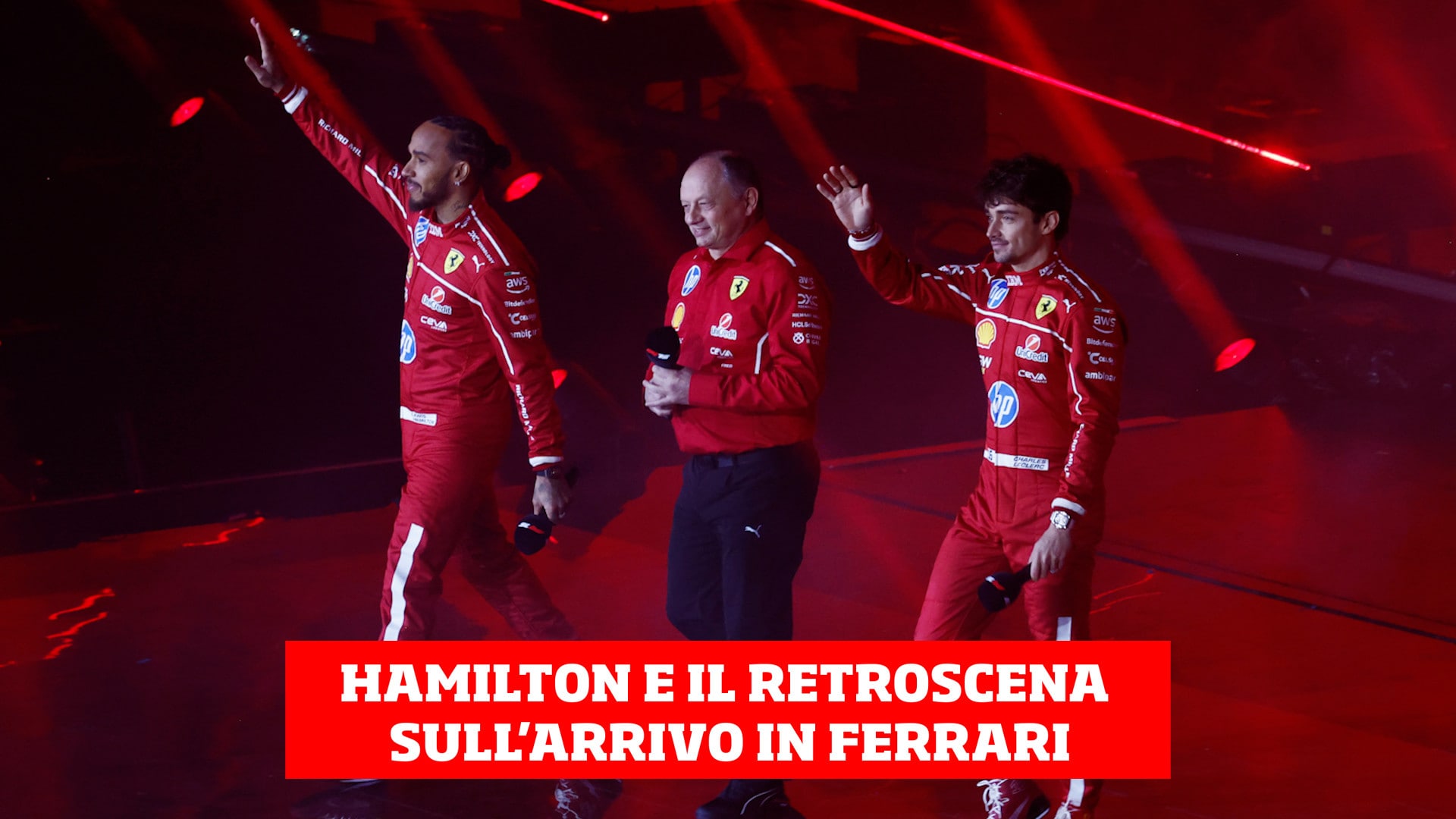 Hamilton e l'arrivo in Ferrari: il retroscena raccontato da Vasseur