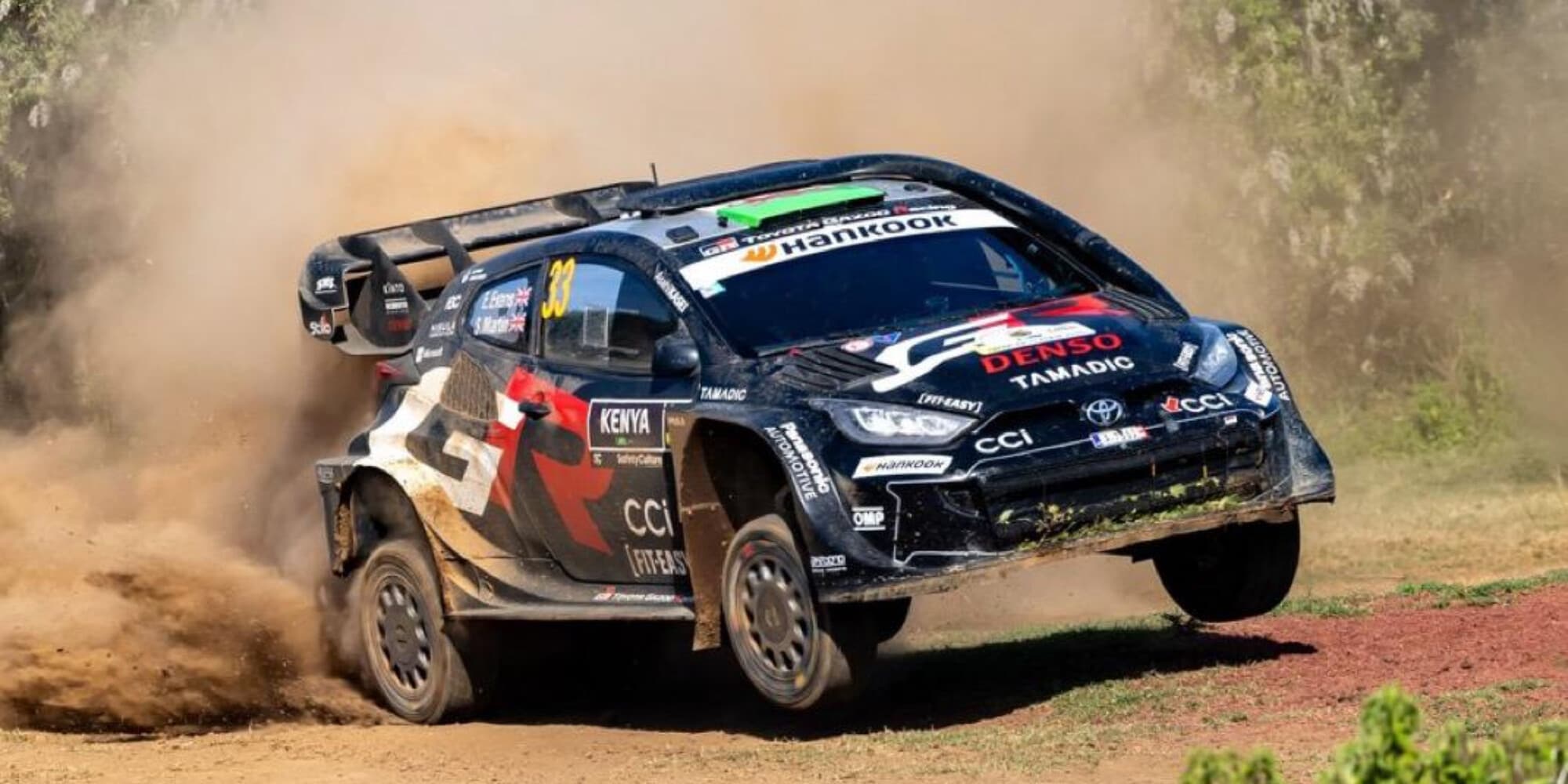 WRC Safari, Evans sempre leader