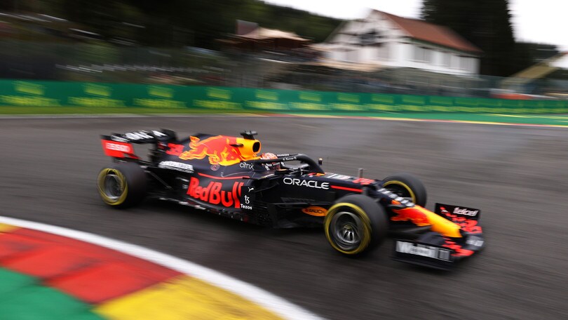 GP Belgio, FP2: Verstappen, miglior tempo e muro come Leclerc - Autosprint