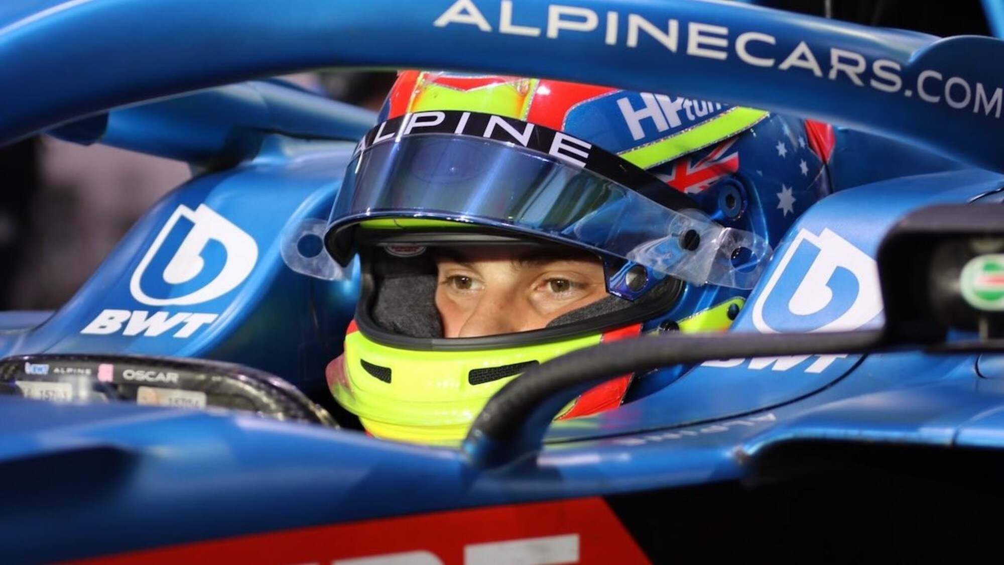 Piastri, eccolo a Silverstone