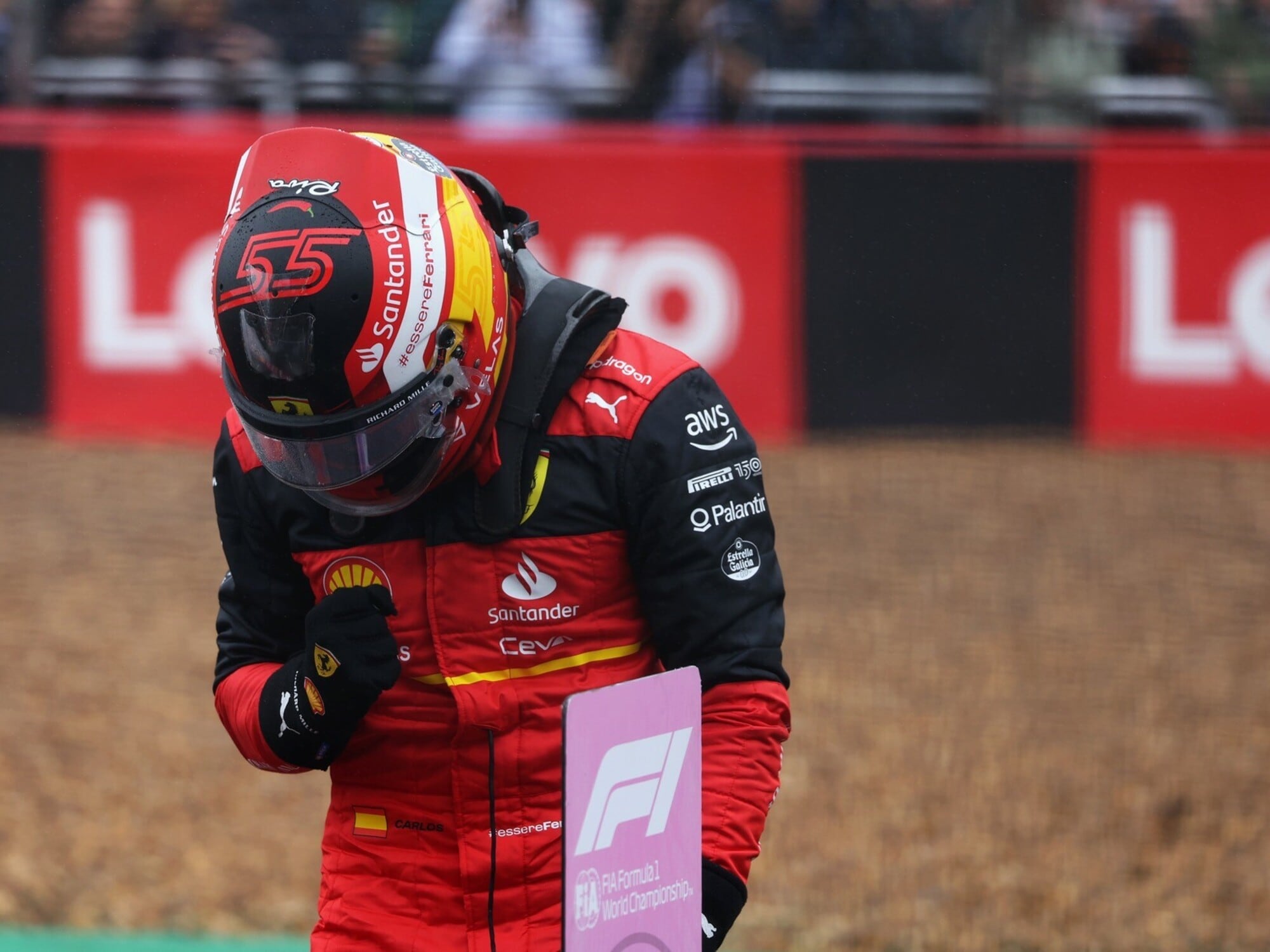 Sainz, la prima pole non si scorda mai!