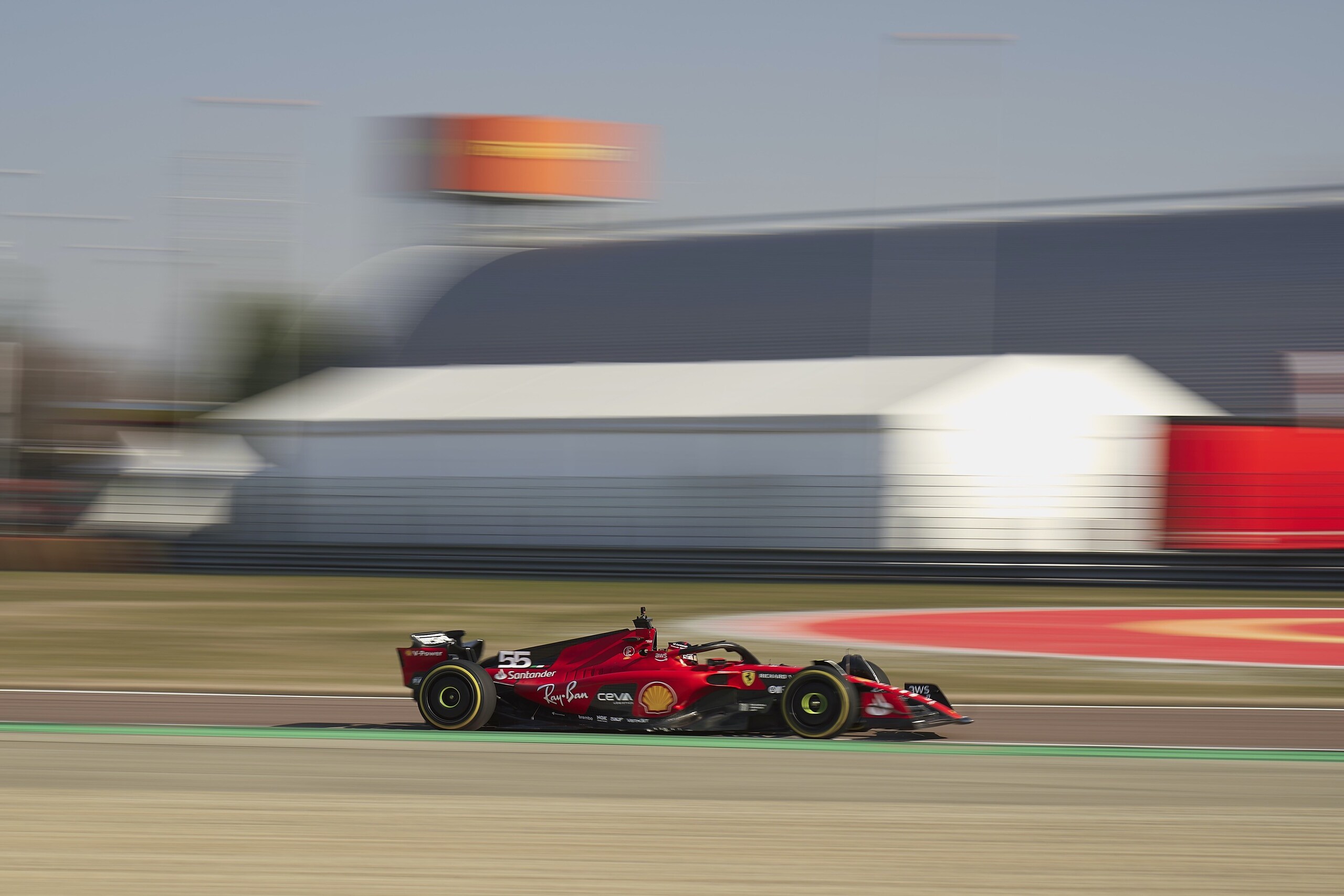 Drapeau Ferrari Schumacher "Rosso Per Vincere" - Collector 1996 - Signé ?
