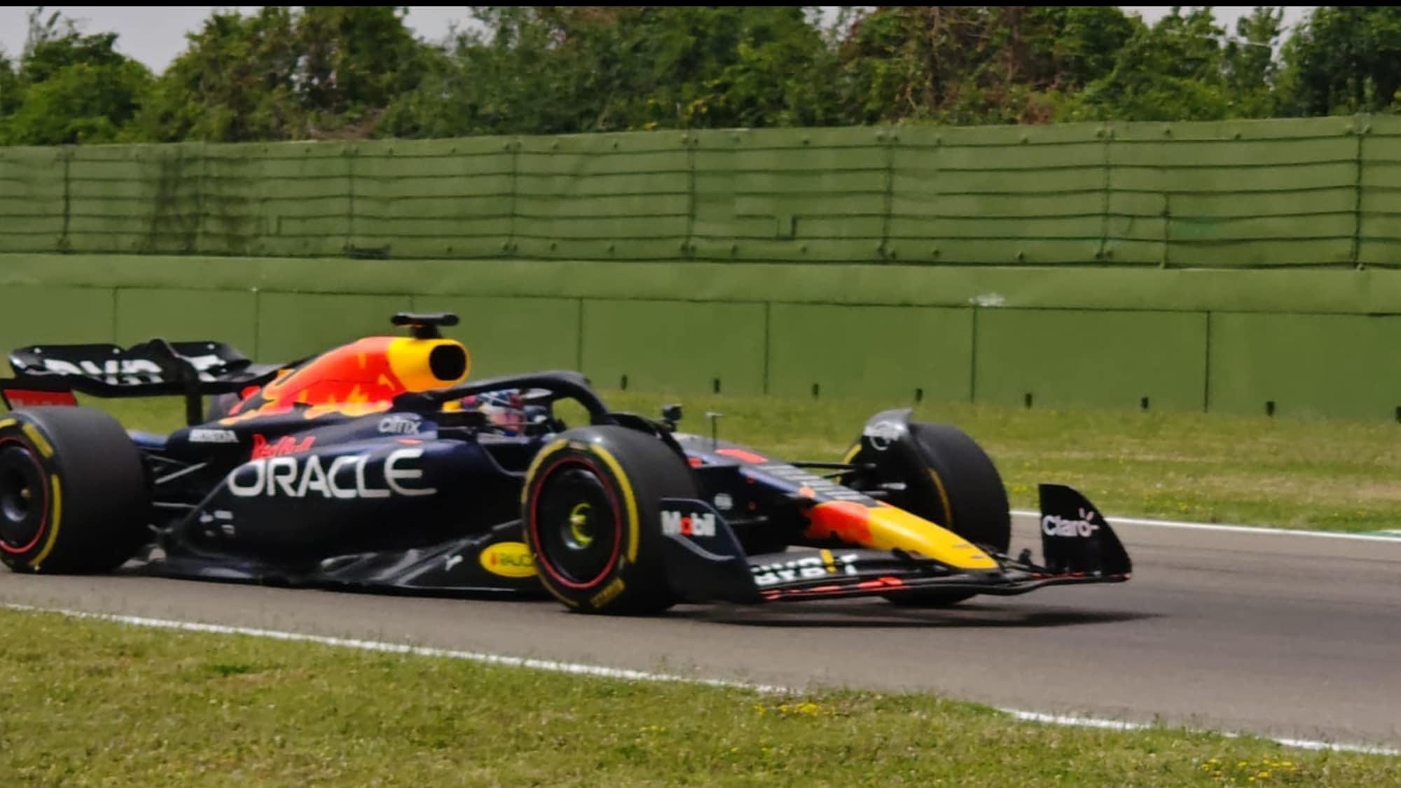 Verstappen ha girato a Imola!