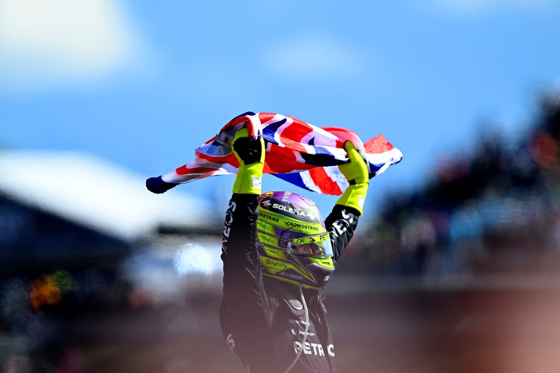 GP Silverstone, il trionfo di Lewis Hamilton 