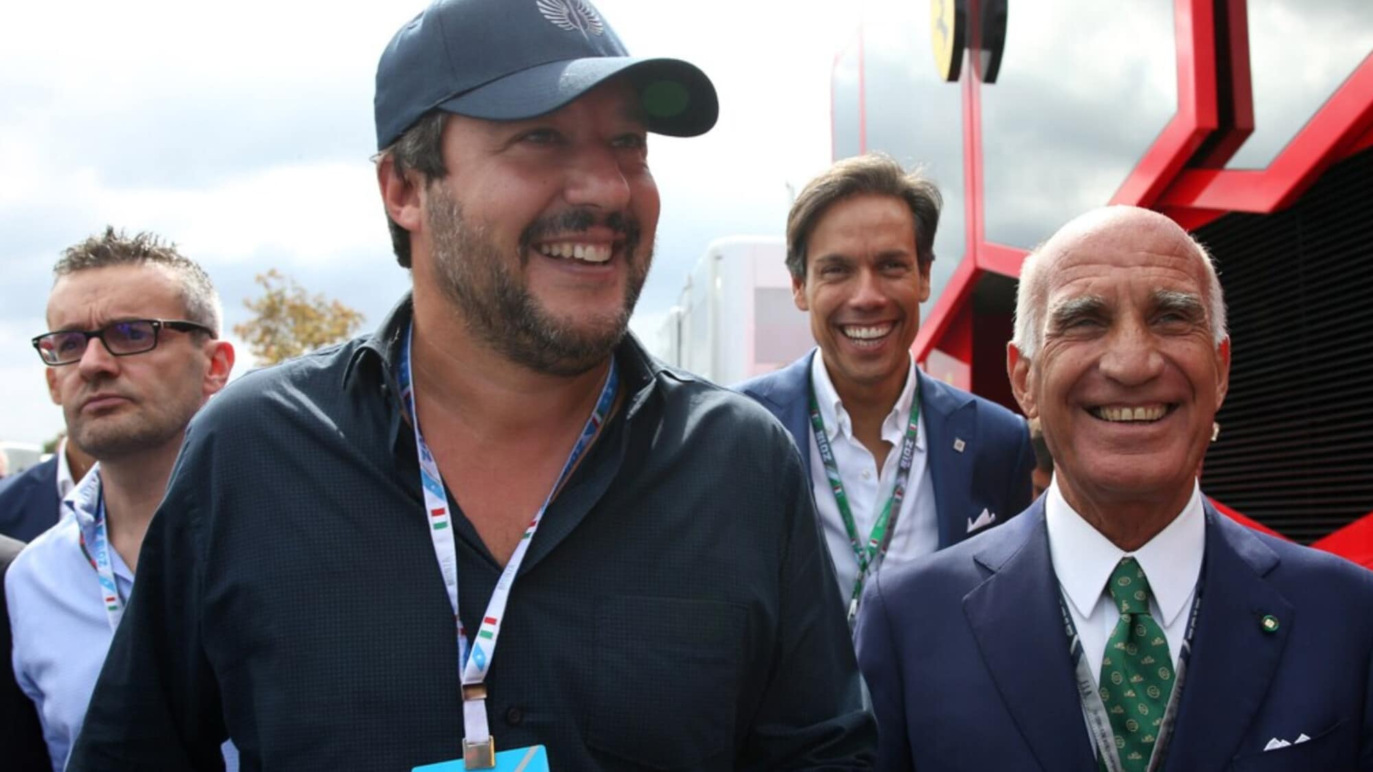 Salvini a Monza per il nuovo Autodromo: "La F1 senza il GP Italia non esisterebbe"