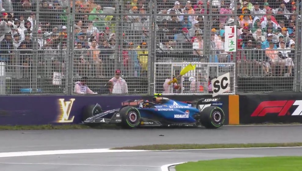 Incidenti, bandiere rosse, pioggia e vento: che incubo il GP Australia