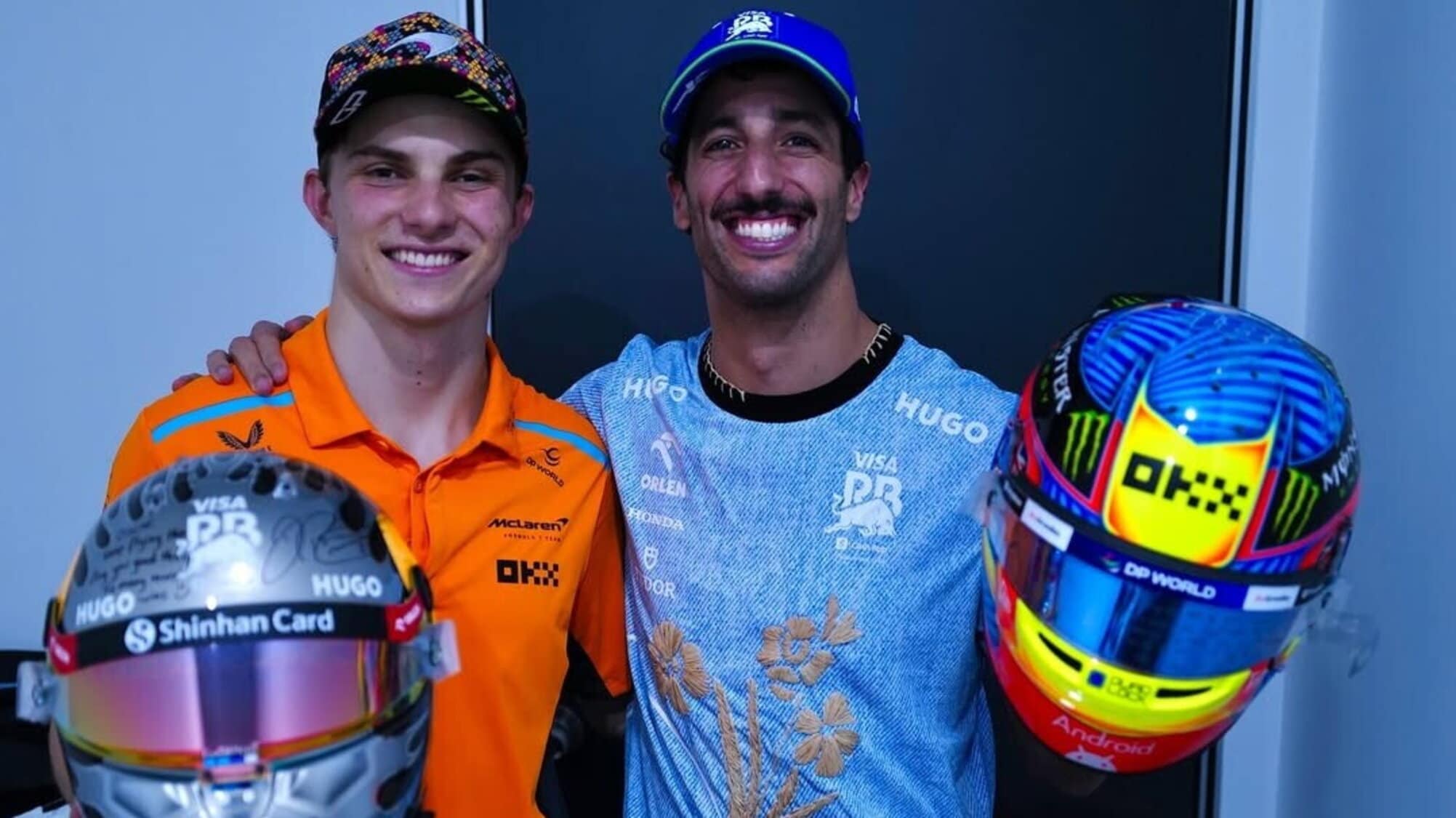 Daniel Ricciardo e il passaggio di testimone a Oscar Piastri