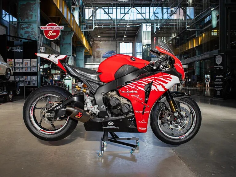 Quando Schumi provò la Superbike: la sua Honda all’asta vola oltre i 60.000€