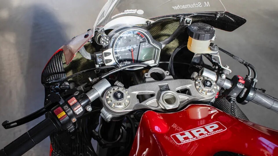 Quando Schumi provò la Superbike: la sua Honda all’asta vola oltre i 60.000€