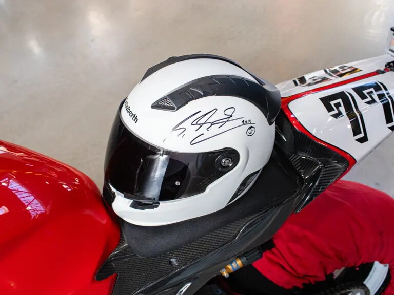 Quando Schumi provò la Superbike: la sua Honda all’asta vola oltre i 60.000€
