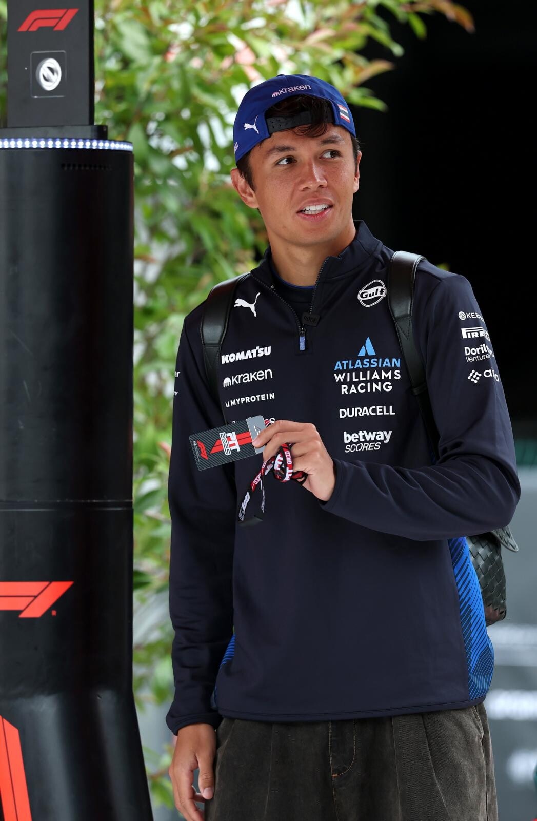 GP Belgio: l'arrivo dei piloti in circuito per il Media Day