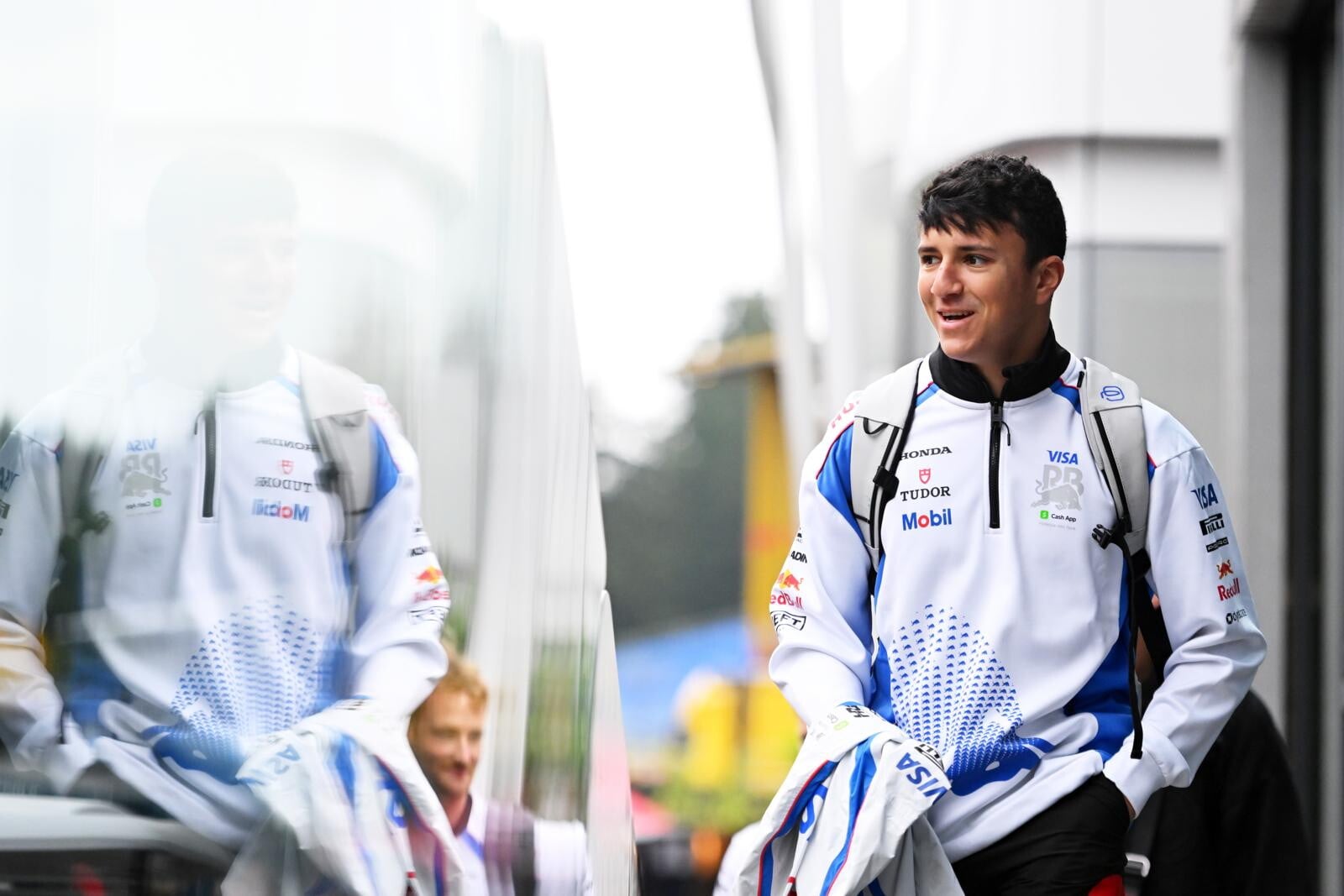 GP Belgio: l'arrivo dei piloti in circuito per il Media Day
