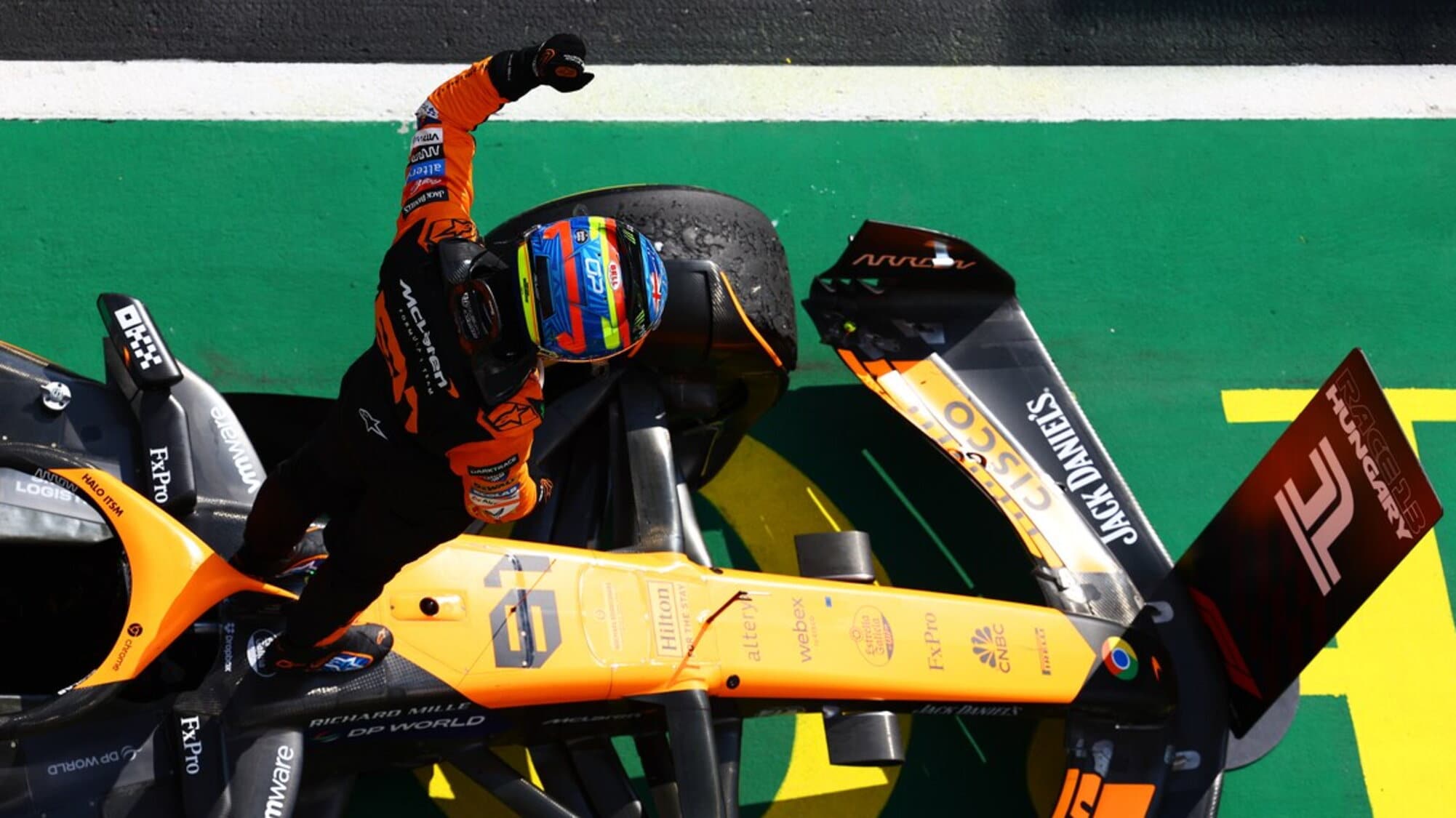 Hungaroring 2024, Piastri: "Ora sono un vincitore di Formula 1"